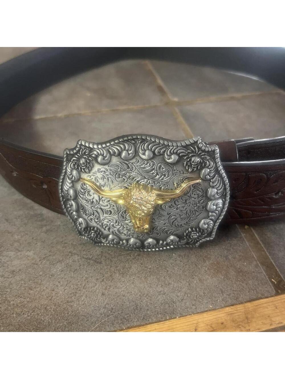 Women's Brown and Black Belt